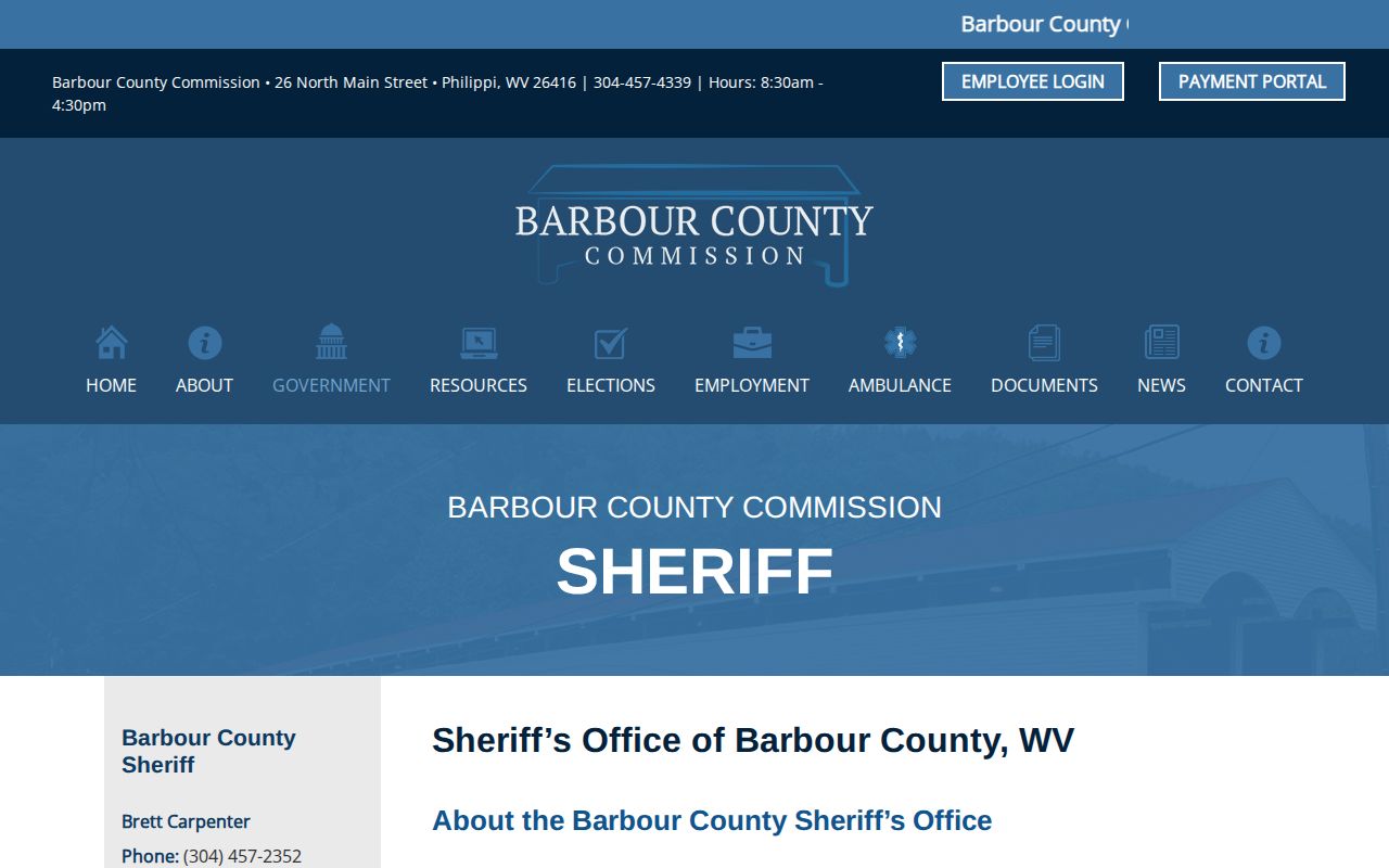 Barbour County Sheriff tip form related to arrest reporting