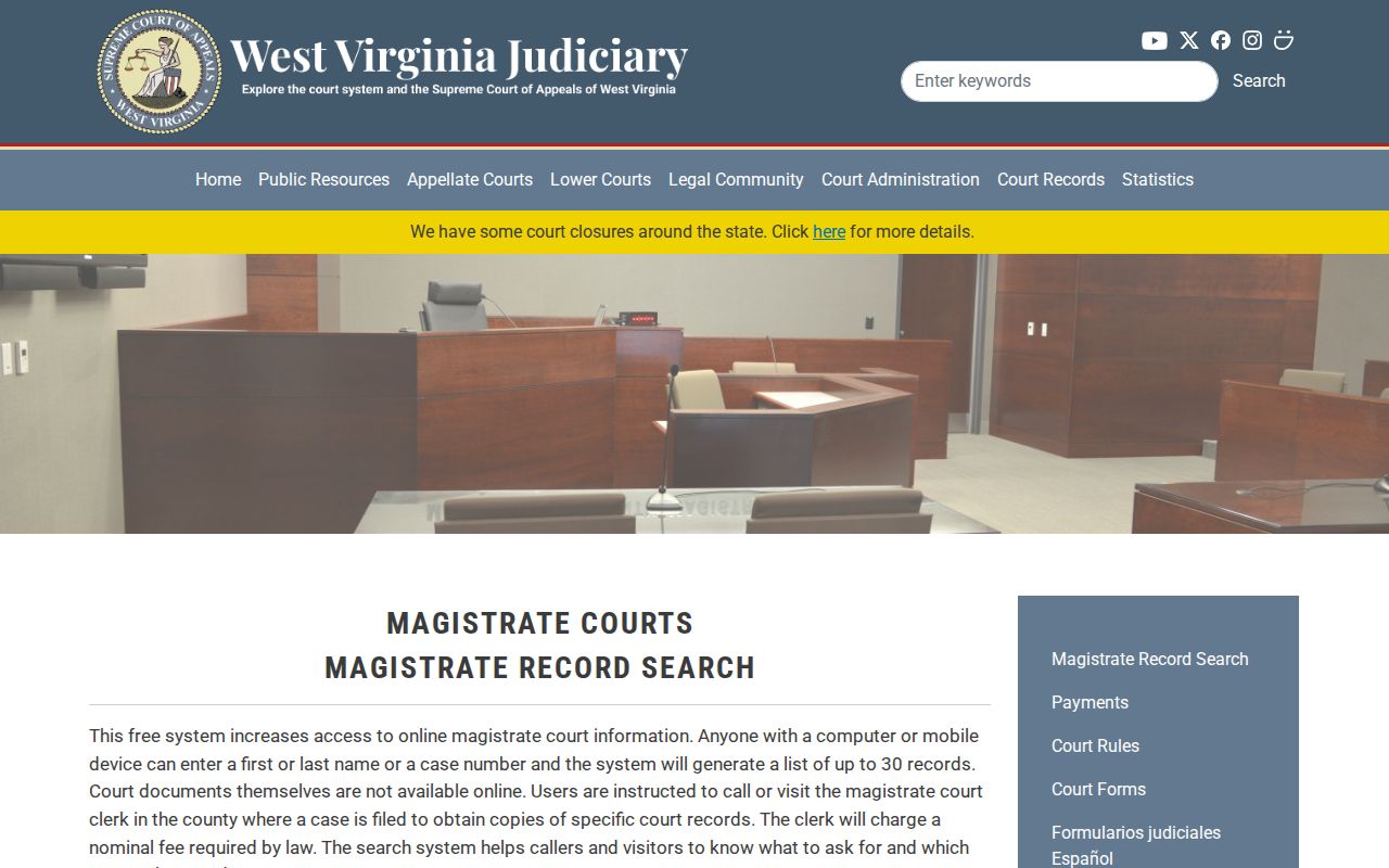 Barbour County criminal court case search guide