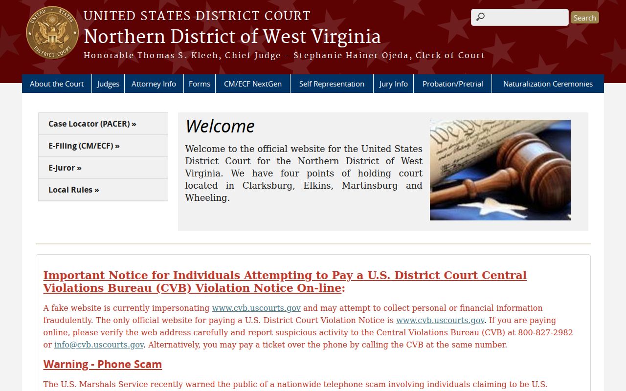 Federal criminal court cases affecting Barbour County