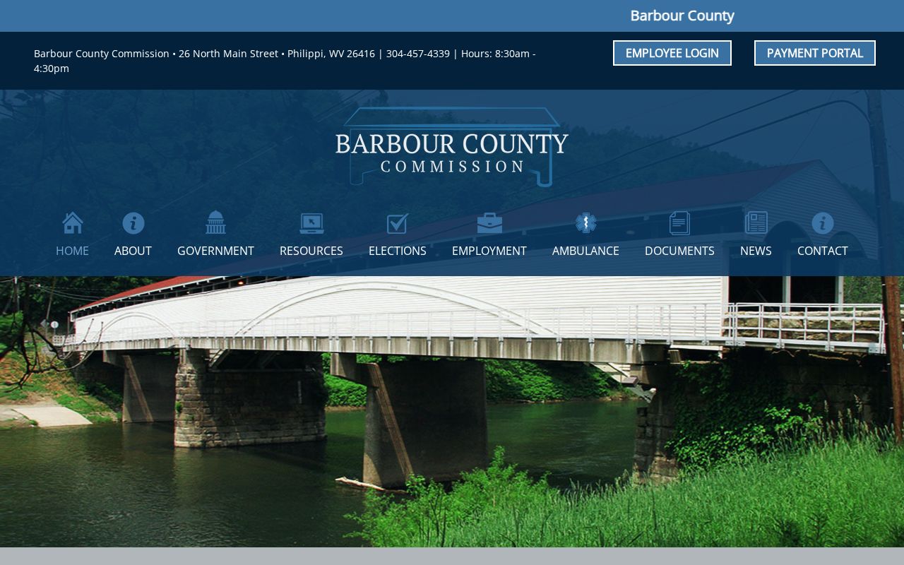 Barbour County government contact gateway for criminal record requests